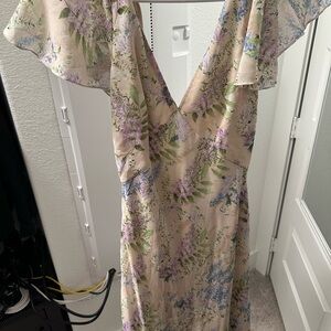 Vici Pastel Floral Maxi Dress